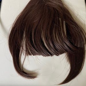NWOT Clip on Bangs